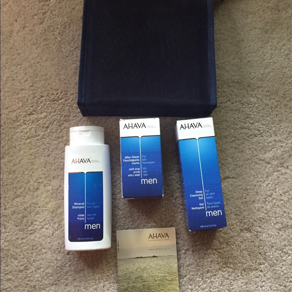 AHAVA Men’s Skin Care Kit, NEW